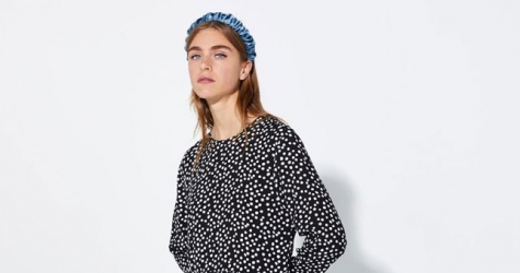 Zara выпустила новую версию платья-мема в горох