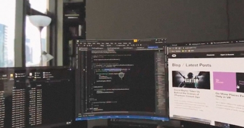 Facebook показала концепт рабочего места с виртуальными дисплеями