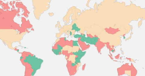 Появился сайт для путешественников с актуальной информацией о коронавирусе