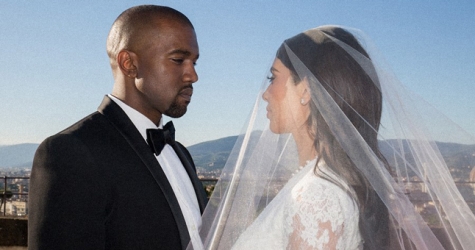 Ким Кардашьян выложила новые фотографии со свадьбы