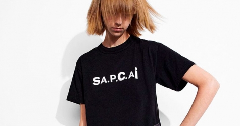Вышел лукбук коллаборации Sacai x A.P.C.