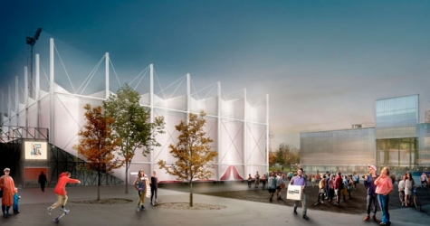 Музей «Гараж» анонсировал открытие летнего кинотеатра Garage Screen