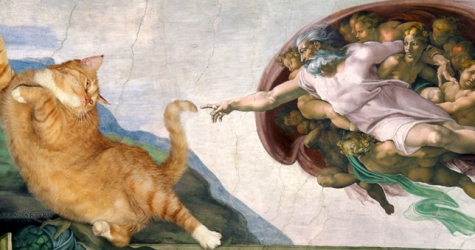 Художники предпочитают котов всем другим домашним питомцам