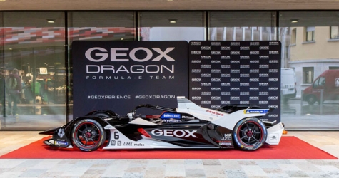 Команда Geox Dragon представила новый болид на шестой сезон Formula E