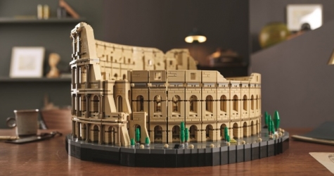 Lego выпустит самый большой набор: модель Колизея из 9000 деталей