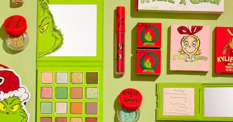 Кайли Дженнер посвятила коллекцию косметики Гринчу — похитителю Рождества