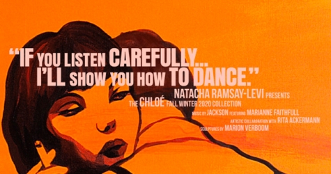 Chloé привлек трех художниц для показа осень-зима 2020