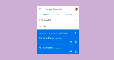 «Google Переводчик» будет давать женскую и мужскую версии перевода