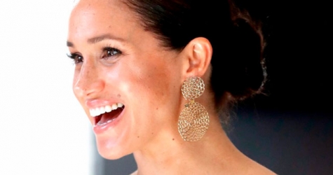 Платье Меган Маркл из африканского тура появилось на Net-a-Porter