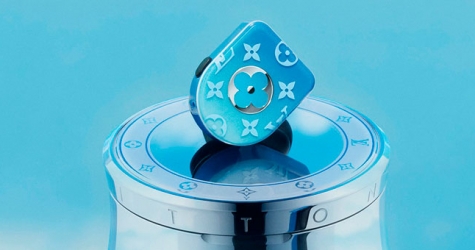 Louis Vuitton выпустил наушники с синим градиентом