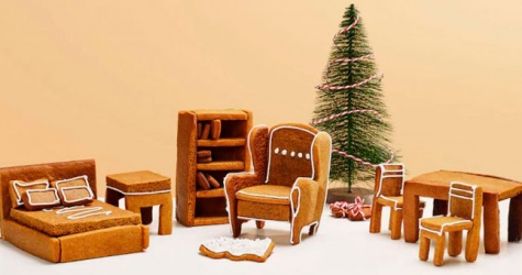 IKEA сделала инструкции по созданию мебели из имбирных пряников