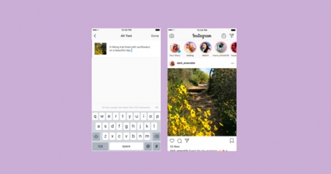 Instagram теперь пересказывает фотографии слабовидящим пользователям