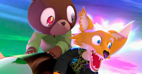 Канье Уэст и Kid Cudi показали тизер мультфильма «Kids See Ghosts»