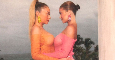 Кайли Дженнер снялась с подругой в прозрачных платьях Jacquemus
