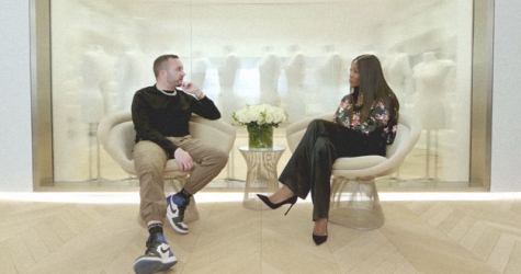 Наоми Кэмпбелл взяла интервью у Кима Джонса