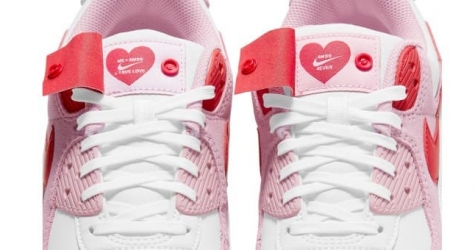 Nike выпустил специальную версию Air Max 90 для Дня всех влюбленных