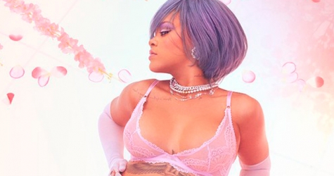 Рианна снялась в лавандовом парике для кампании Savage x Fenty