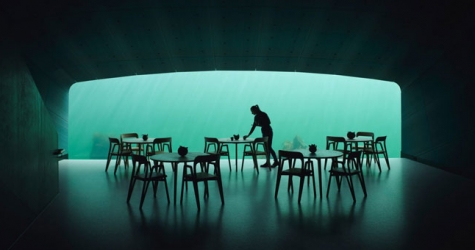 Как выглядит первый в Европе подводный ресторан