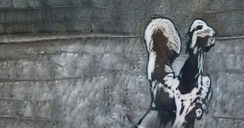 Искусственный интеллект нарисовал арт в стиле Бэнкси - получилось что-то страшное