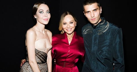 Неделя высокой моды в Париже: гости на показе Ulyana Sergeenko