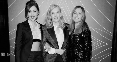 Рождественский вечер Сати Спиваковой в апартаментах Louis Vuitton: как это было