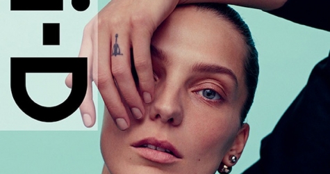 Дарья Вербова на обложке весеннего выпуска i-D