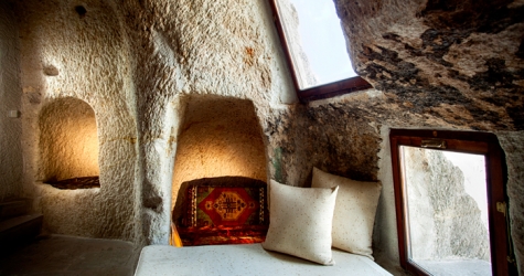Ночь в музее: бутик-отель в античных развалинах Каппадокии