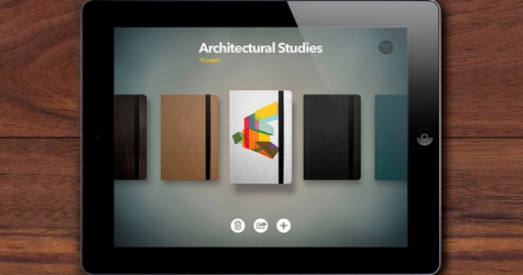 Приложение Book для iPad от Moleskinе