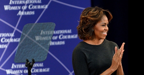 Мишель Обама наградила певицу Руслану премией за отвагу