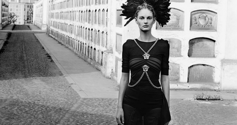 Патрисия Ван Дер Влиет в съемке для Flaunt Magazine