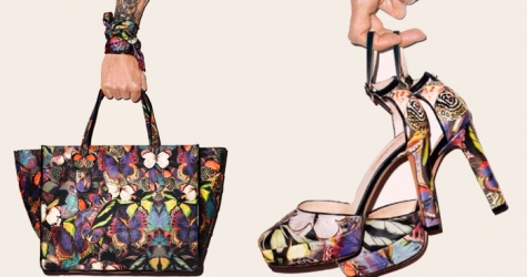 Терри Ричардсон в третьей кампании Valentino