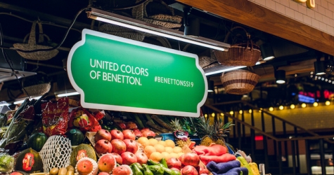 В Москве впервые прошел показ United Colors of Benetton