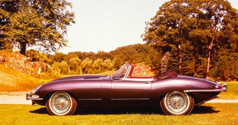 Jaguar E-Type увековечен на Королевских почтовых марках