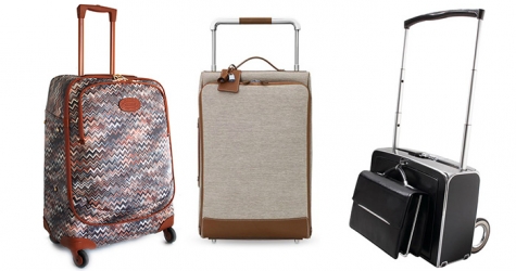 Восемь дизайнерских чемоданов в дорогу