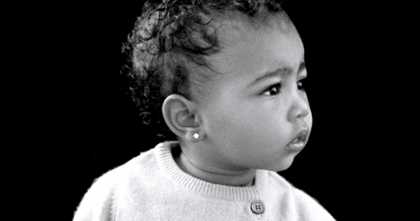 Модельный дебют Норт Уэст для CR Fashion Book