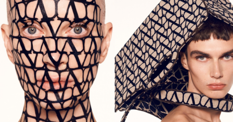 Valentino показал рекламную кампанию с акцентом на монограмме