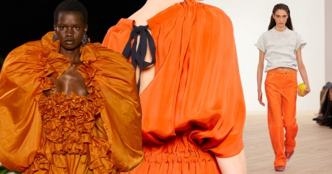 Оранжевый — хит сезона: 20 вещей в самом трендовом цвете Недель моды Милана и Парижа