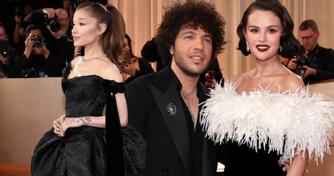 Селена Гомес в Chanel и Ариана Гранде в Vivienne Westwood: красная дорожка «Золотого глобуса — 2026»