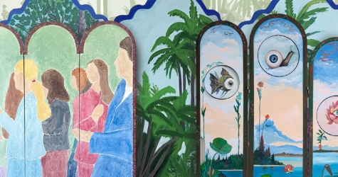 Право на приватность. У каких российских художников искать интерьерные ширмы