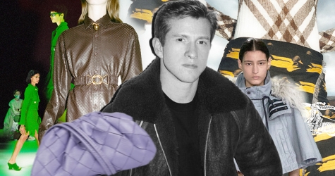 Рыцарь Burberry Prorsum и клатч The Pouch Bottega Veneta: знаковые креативные решения Даниела Ли