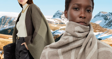 Выбираем зимний шарф с Юлей Катькало