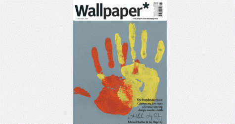 Журнал Wallpaper* поместил на обложки отпечатки ладоней известных дизайнеров