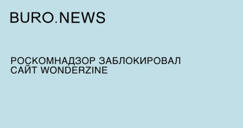 Роскомнадзор заблокировал сайт Wonderzine