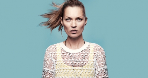 Кейт Мосс в весенней кампании Eleven Paris