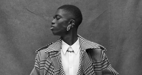 Клетчатые костюмы и кожаные комбинезоны в новой мужской коллекции Alexander McQueen