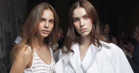 Как повторить монохромный макияж с показа Genny