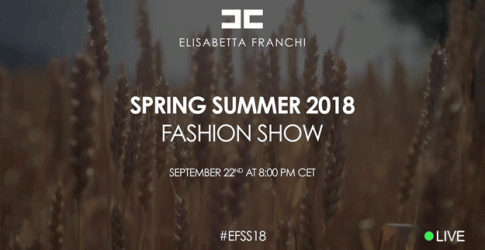 Прямая трансляция Elisabetta Franchi весна-лето 2018