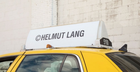Таксисты стали моделями Helmut Lang