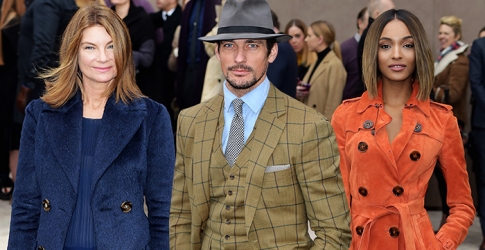Гости показа Burberry Prorsum, осень-зима 2015