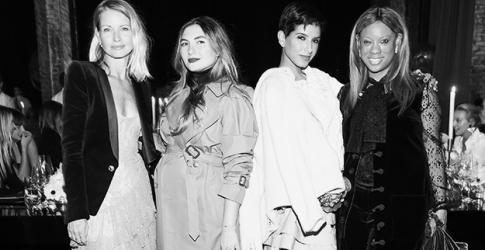 Ужин в честь коллаборации Farfetch & Aquazzura